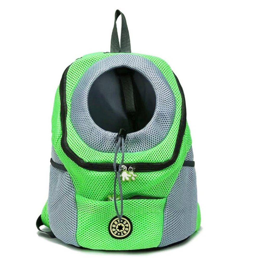 Sac à Dos pour Chien Ajustable | Maille Respirante et Rangement Pratique
