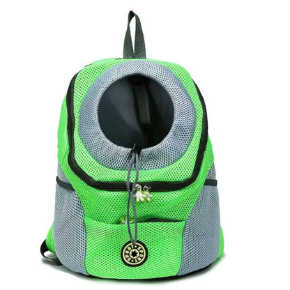 Sac à Dos pour Chien Ajustable | Maille Respirante et Rangement Pratique
