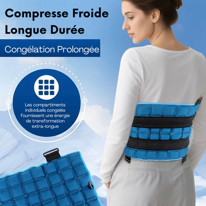 Compresse chaude et froide 58 × 35 cm - confort après l’effort