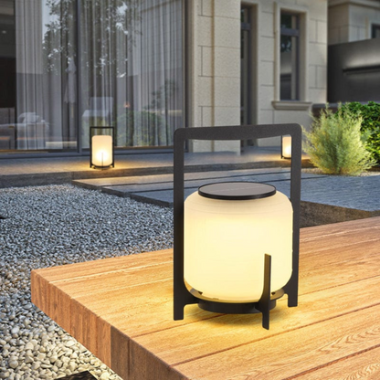 Lampe Solaire Écologique pour Extérieur | Éclairage Durable et Ambiant