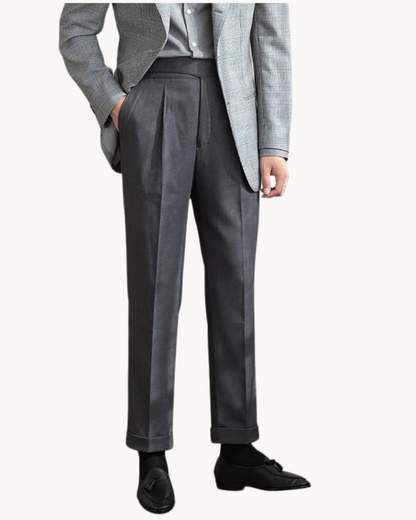 Pantalon Sur-Mesure Élégant pour Hommes | Polyvalent et Résistant aux Rides