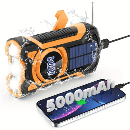 Radio d'Urgence Multifonctionnelle | Idéale pour Camping et Situations d'Urgence