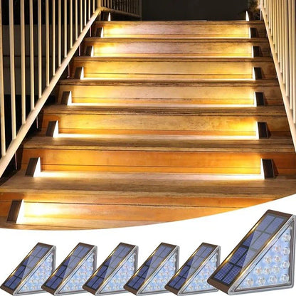 Lumières Solaire pour Escaliers | Éclairage LED Économe et Résistant aux Intempéries