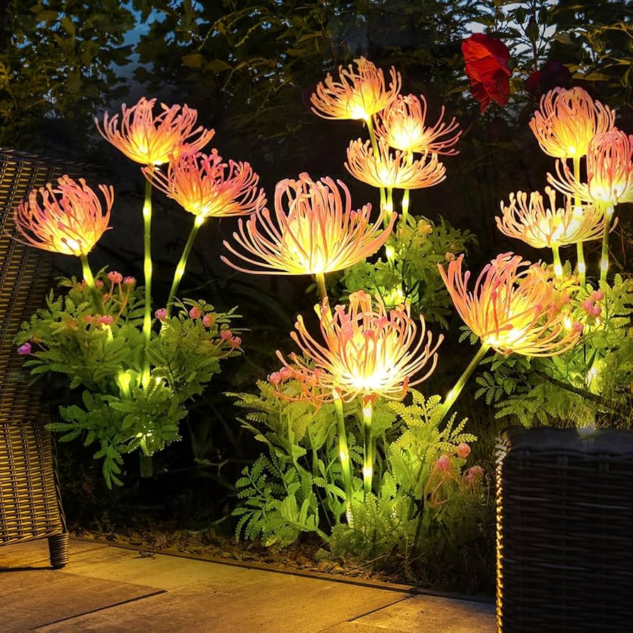 Lampe Solaire Fleur de Fée | Éclairage Doux et Magique pour Intérieur