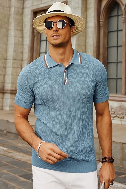 Polo en Maille Homme – Raffiné et Polyvalent
