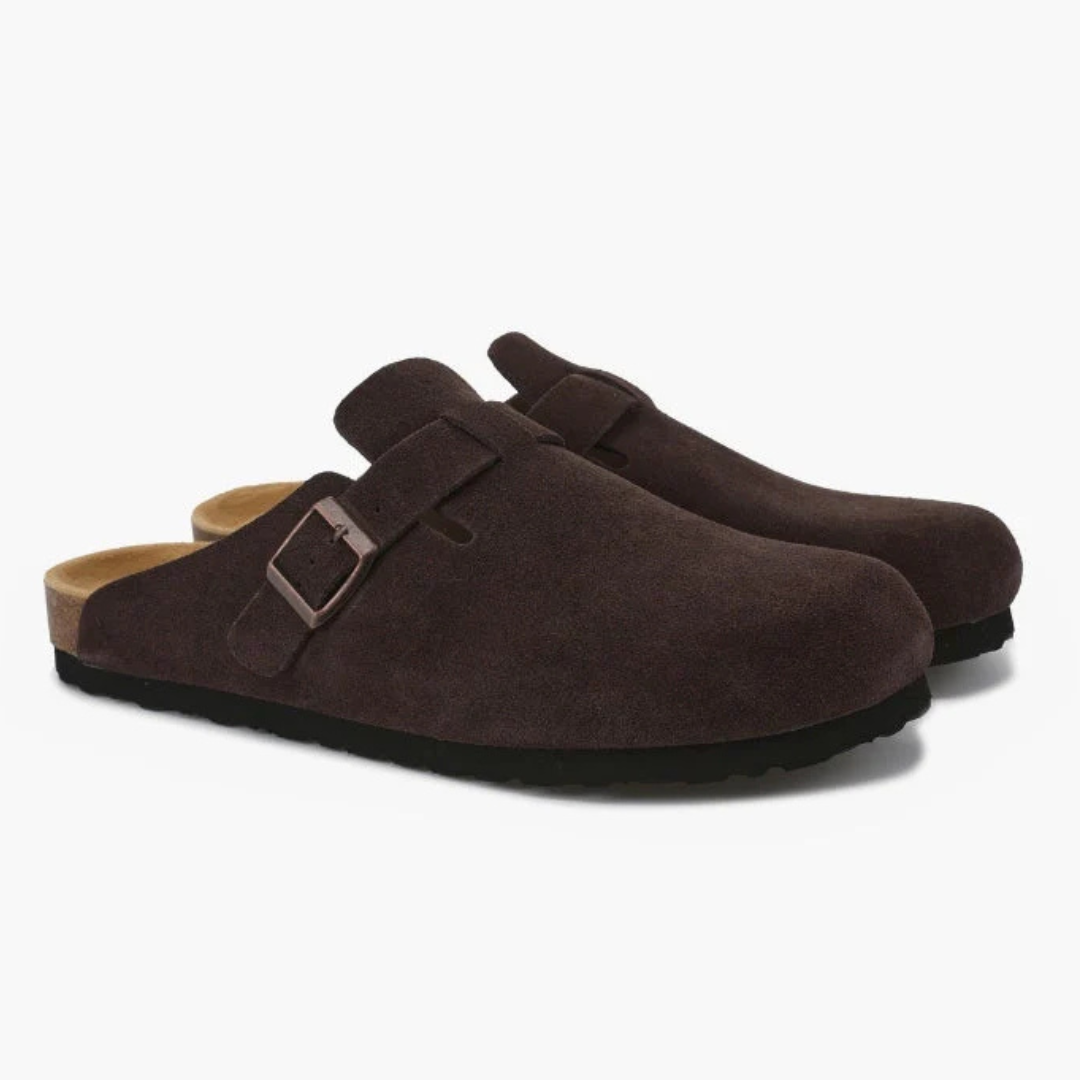 Sabots en daim Old Money