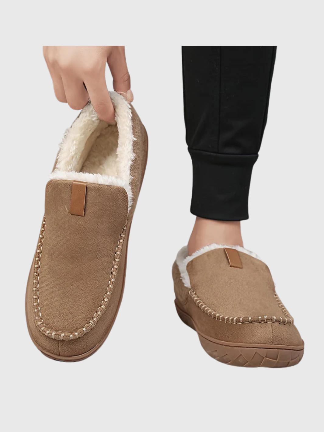 HELVIA – Chaussons chauds homme