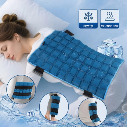Compresse chaude et froide 58 × 35 cm - confort après l’effort