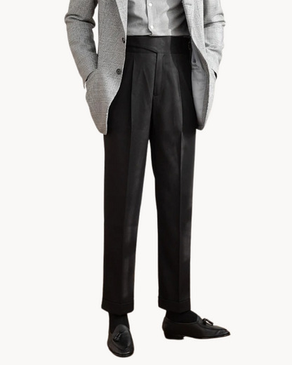 Pantalon Sur-Mesure Élégant pour Hommes | Polyvalent et Résistant aux Rides