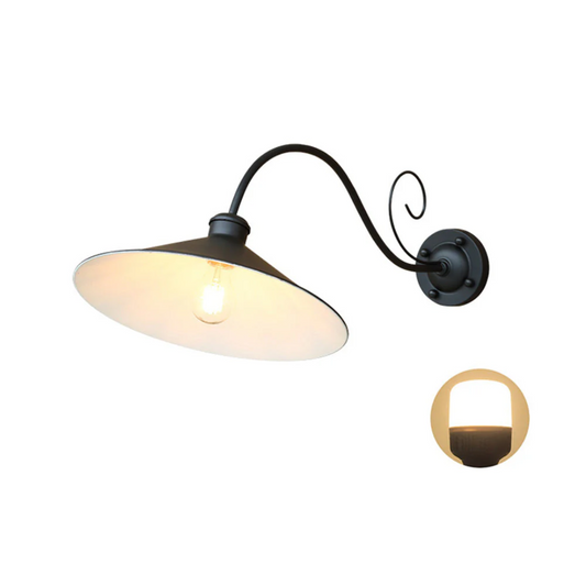 Lampe Murale Extérieure Vintage | Éclairage Étanche et Écoénergétique