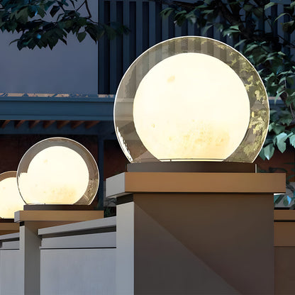 Lampe Solaire Moderne pour Extérieur | Design Résistant aux Intempéries et Élégant