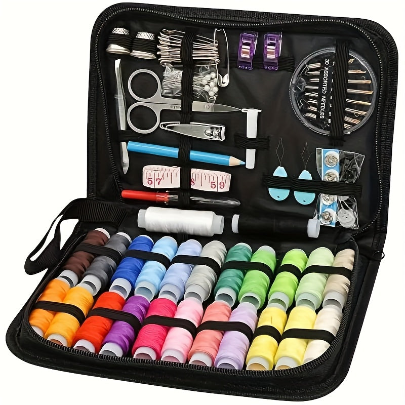 Kit de Couture Portable – Ensemble Complet d'Outils de Couture pour la Maison et les Voyages
