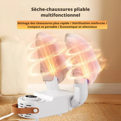Sèche-chaussures électrique pliable 220 V - prêt après la pluie