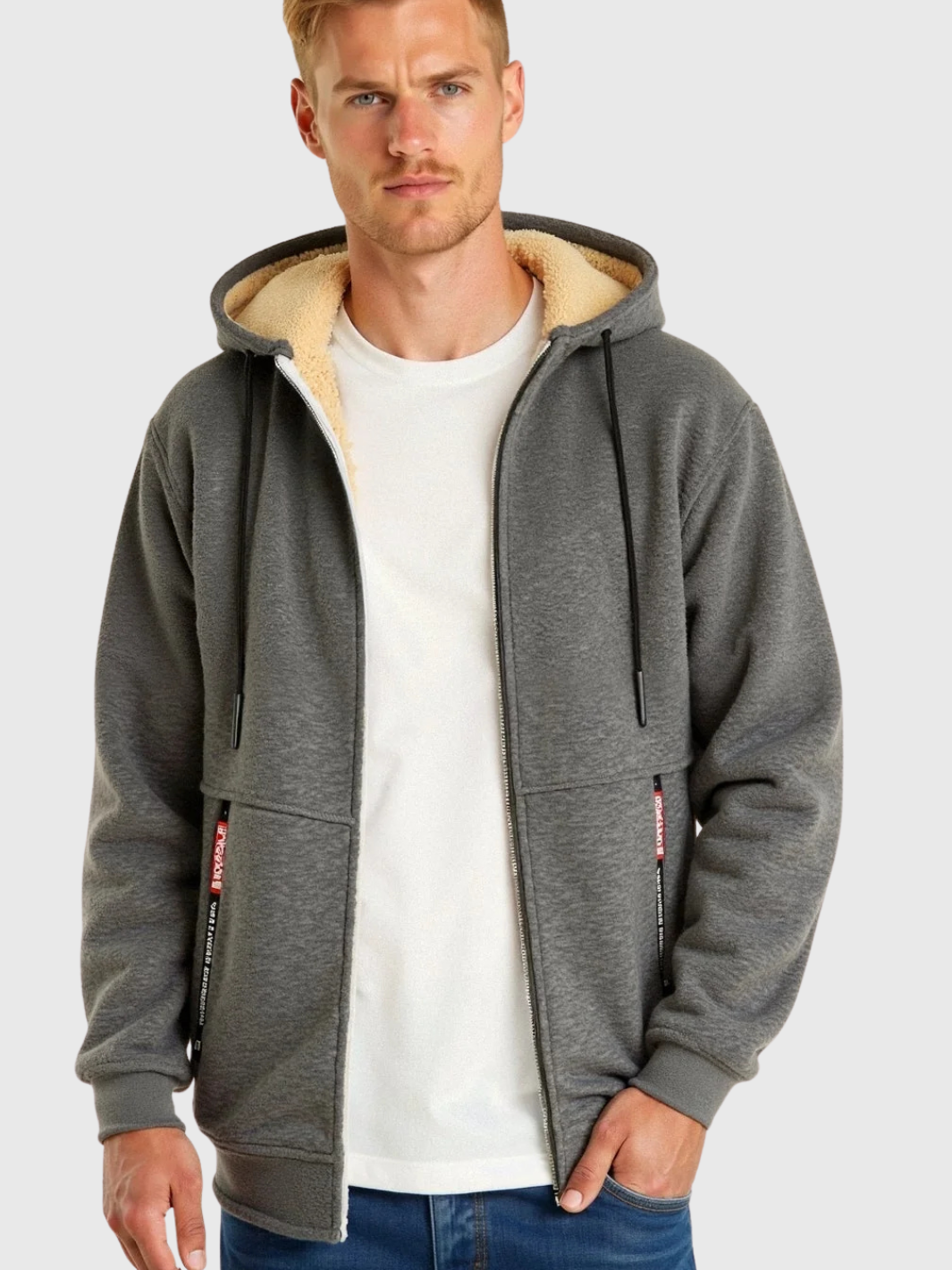 HELVIA – Sweat à capuche homme doublé Théo