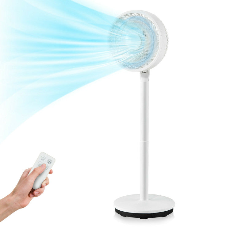Ventilateur Debout Silencieux 9 Pouces | Hauteurs et Vitesses Réglables
