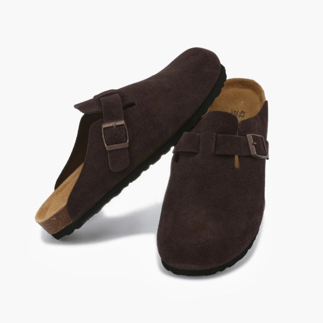 Sabots en daim Old Money