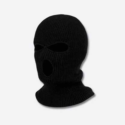 Gestrickte Wollbalaklava – angenehme Wärme für winterliche Ausflüge