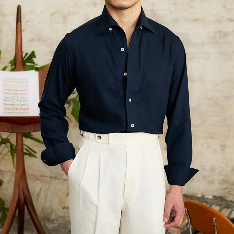 Chemise Formelle Royal Oxford pour Hommes | Élégance Intemporelle et Confort Suprême