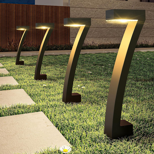 Lampes Solaires à LED pour Jardin | Éclairage Automatique et Résistant aux Intempéries