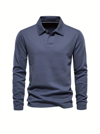 Polo à Manches Longues pour Homme | Élégance et Confort au Quotidien