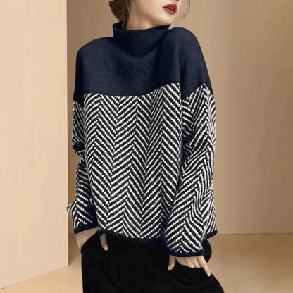 Pull à Col Montant Chic | Doux et Chaud pour Jours Froids