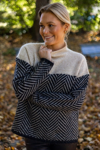 Pull à Col Montant Chic | Doux et Chaud pour Jours Froids