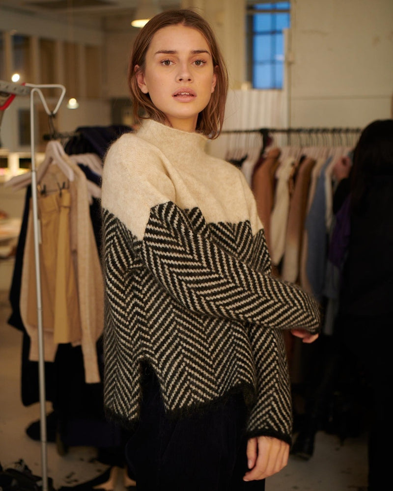 Pull à Col Montant Chic | Doux et Chaud pour Jours Froids