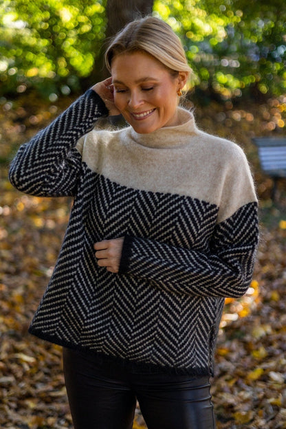 Pull à Col Montant Chic | Doux et Chaud pour Jours Froids