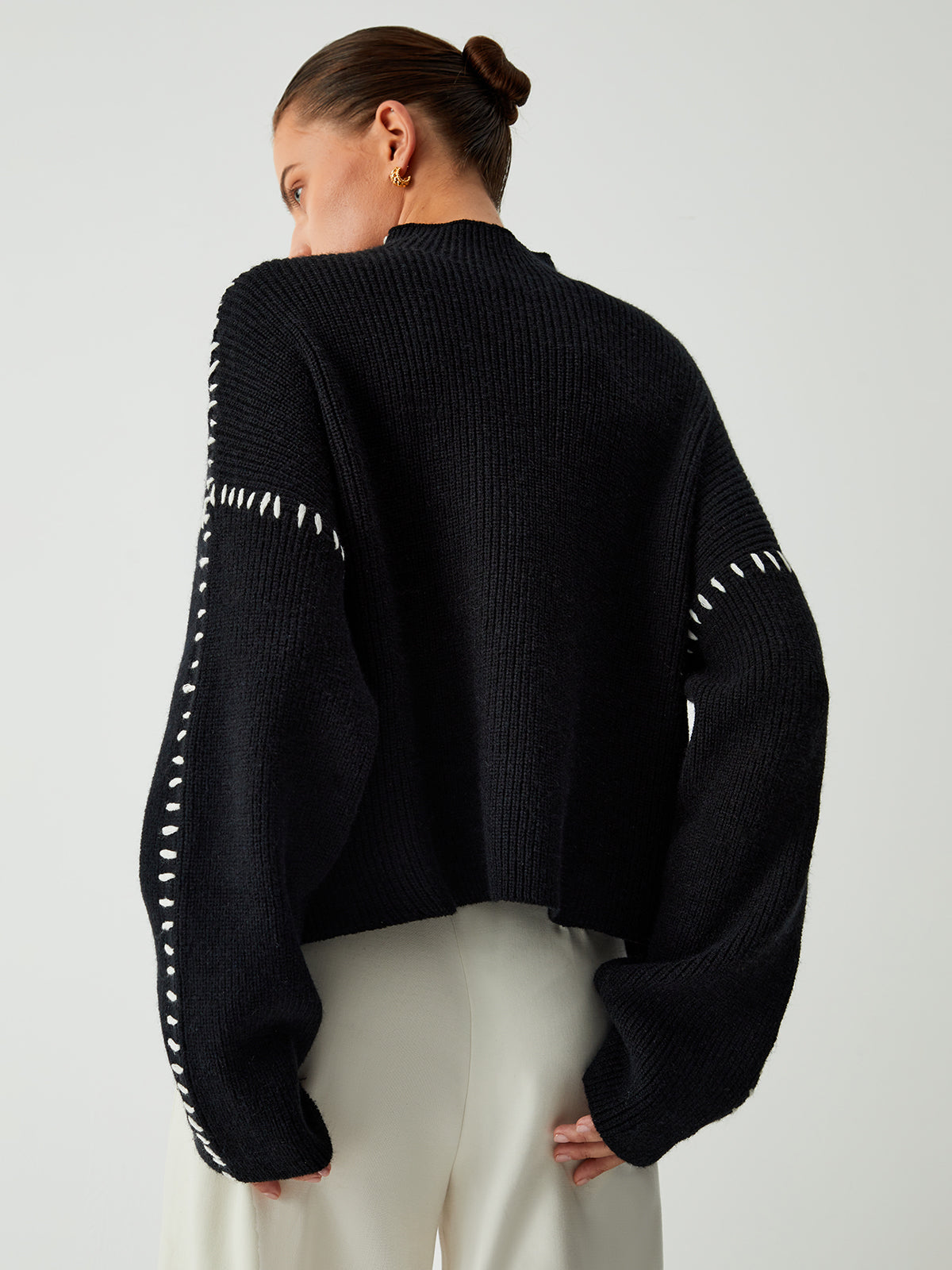 Pull Col Roulé Surdimensionné | Élégance Confortable pour Toutes les Occasions