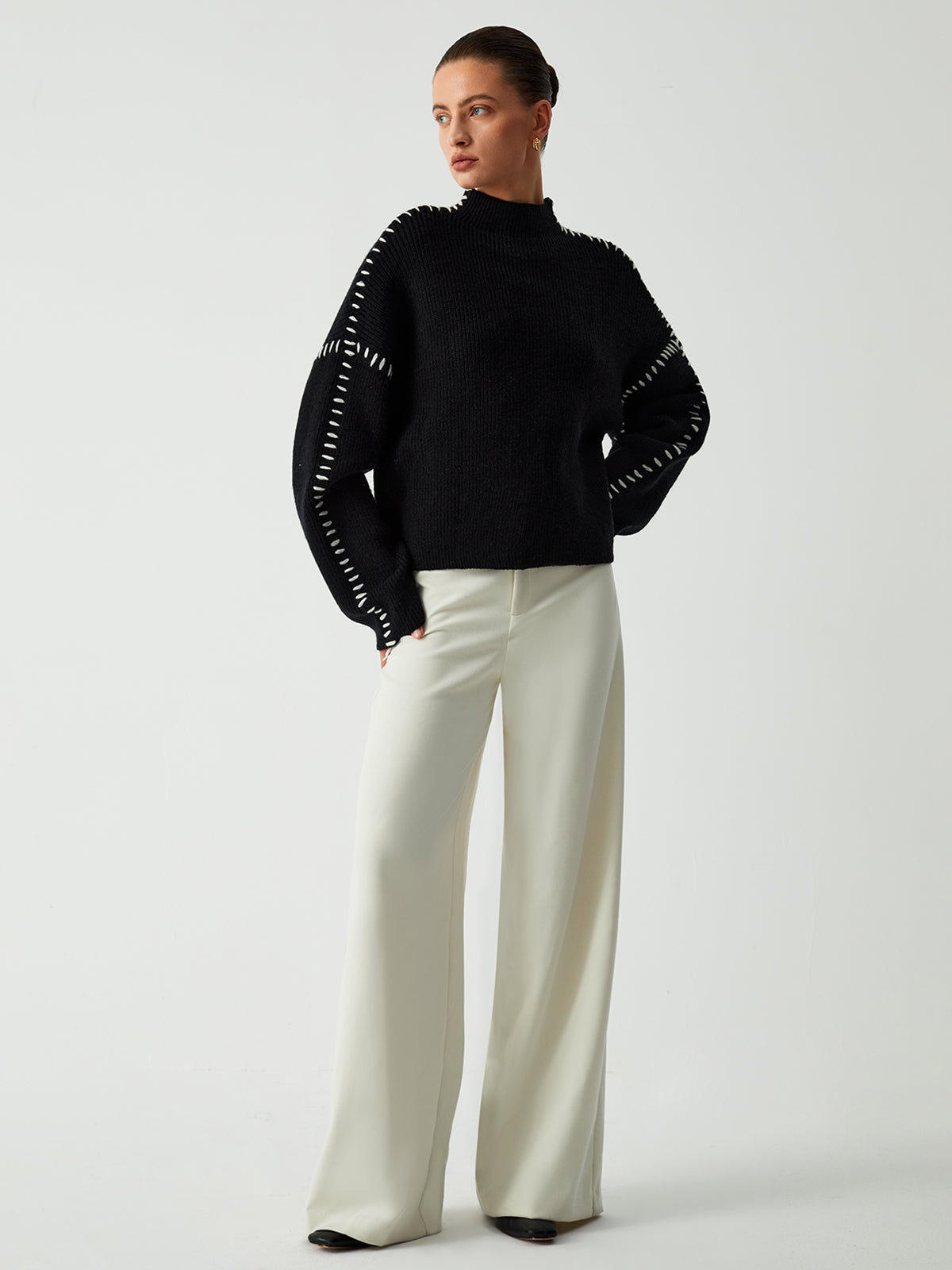 Pull Col Roulé Surdimensionné | Élégance Confortable pour Toutes les Occasions