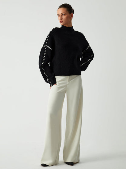 Pull Col Roulé Surdimensionné | Élégance Confortable pour Toutes les Occasions
