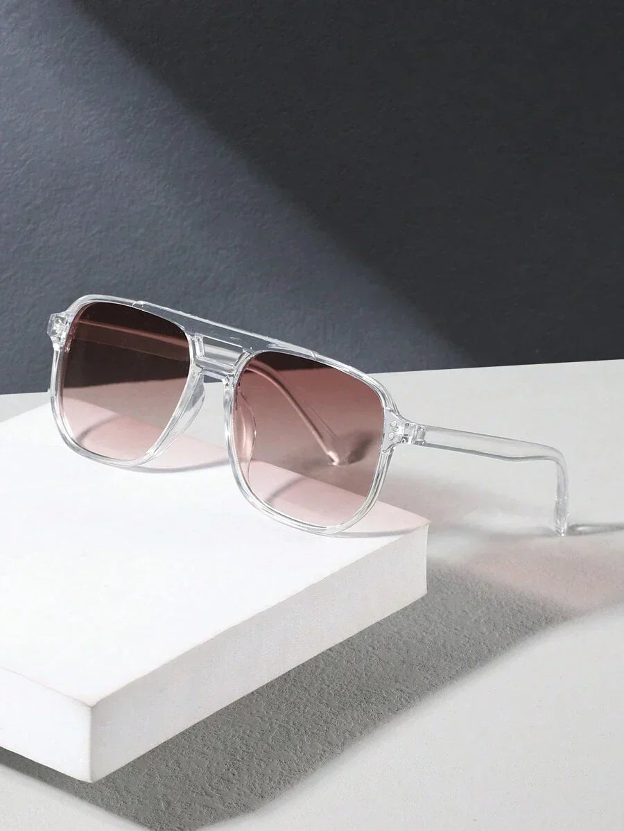 Lunettes de Soleil Aviateur Carrées | Style Audacieux et Confort Optimal
