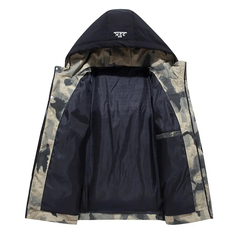 Parka d'hiver pour Hommes | Isolation Élevée et Protection Contre le Froid