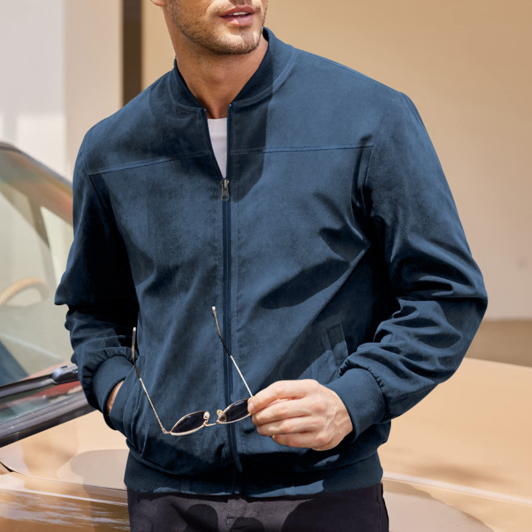 Veste Bomber Homme en Suède | Confort et Élégance au Quotidien