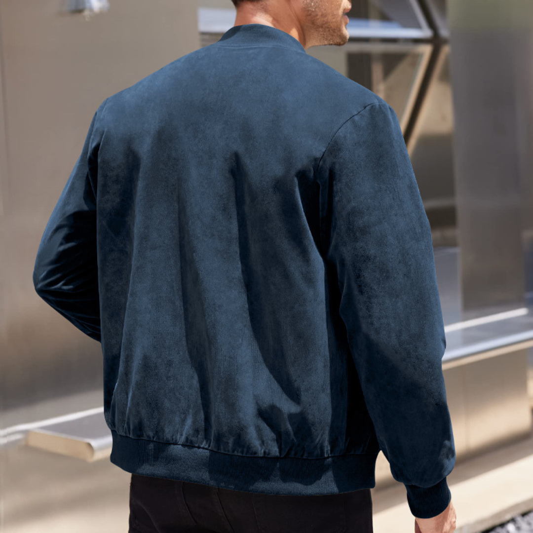 Veste Bomber Homme en Suède | Confort et Élégance au Quotidien