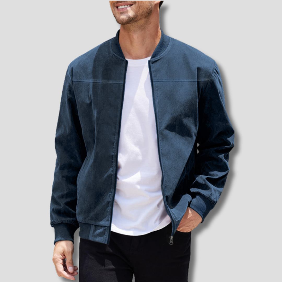 Veste Bomber Homme en Suède | Confort et Élégance au Quotidien