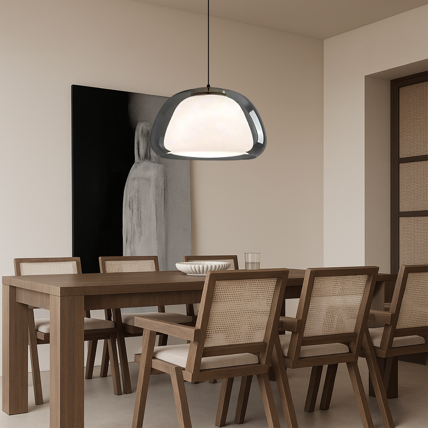 Lampe Suspendue en Verre | Design Élégant et Contemporain
