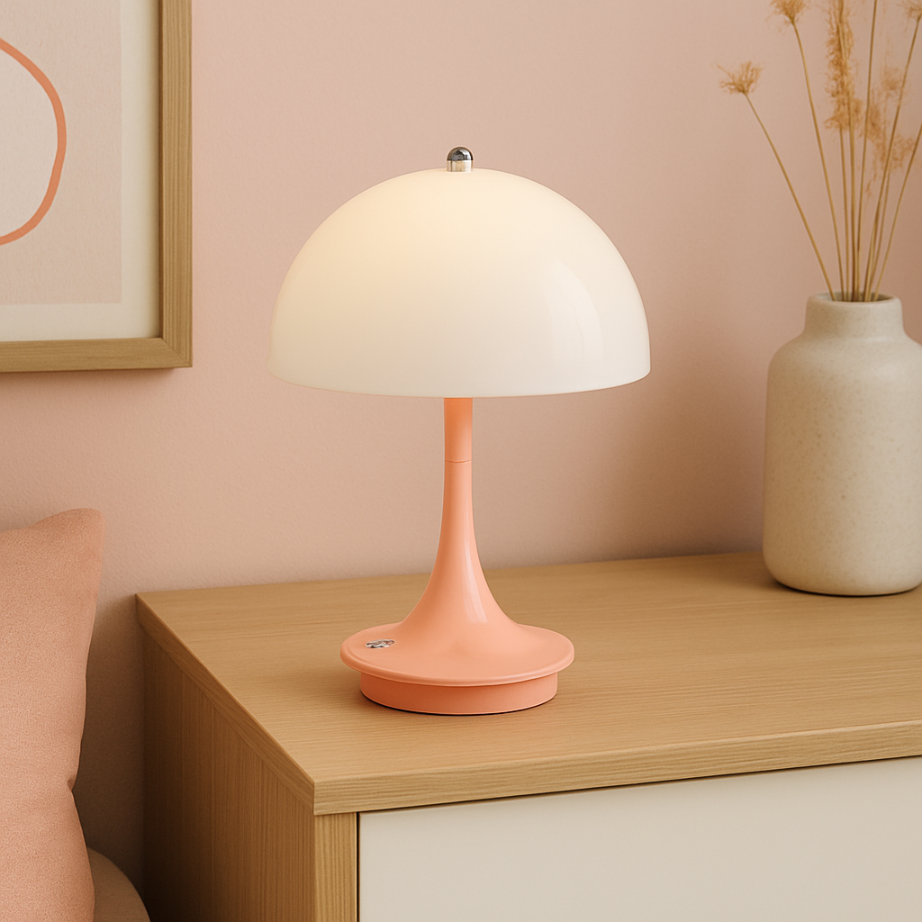 Lampe de Table Champignon Moderne | Design Contemporain et Éclairage Chaleureux