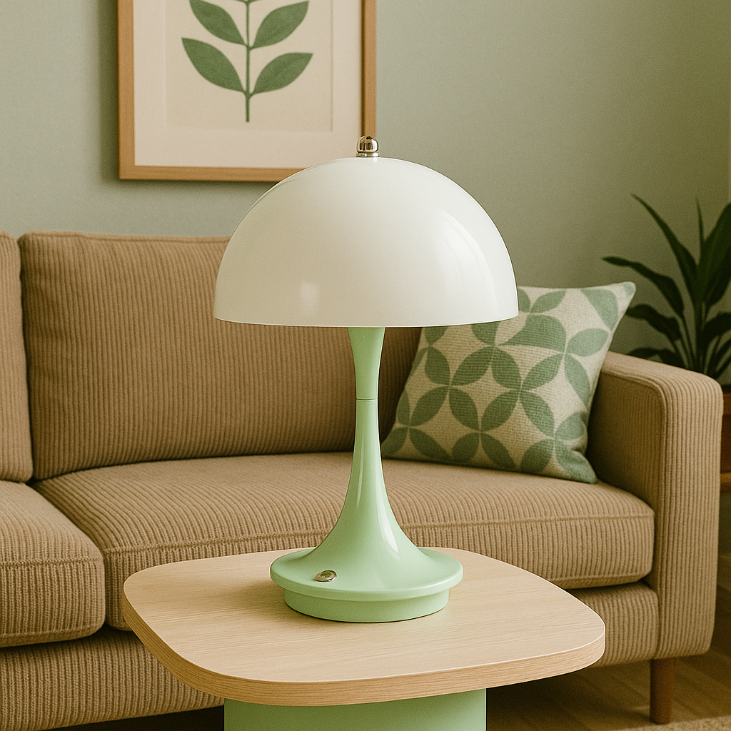 Lampe de Table Champignon Moderne | Design Contemporain et Éclairage Chaleureux