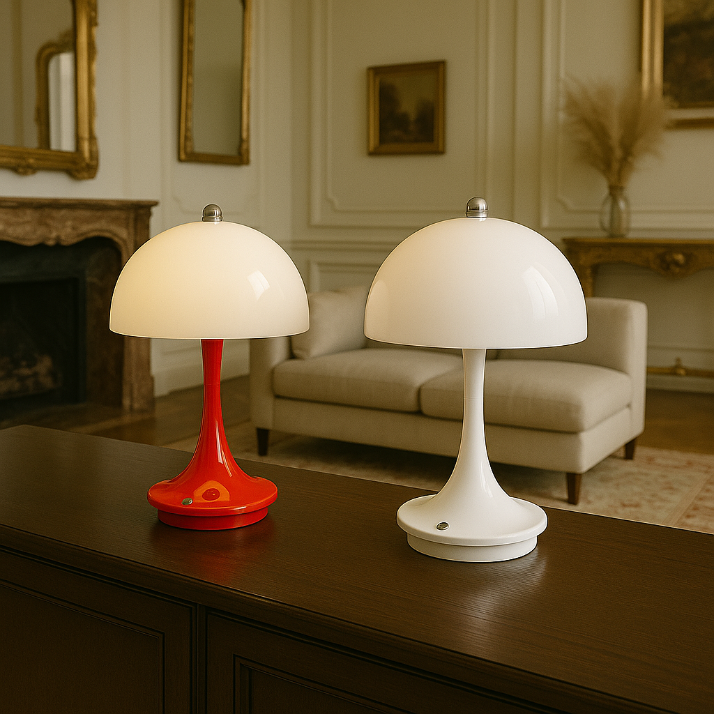 Lampe de Table Champignon Moderne | Design Contemporain et Éclairage Chaleureux