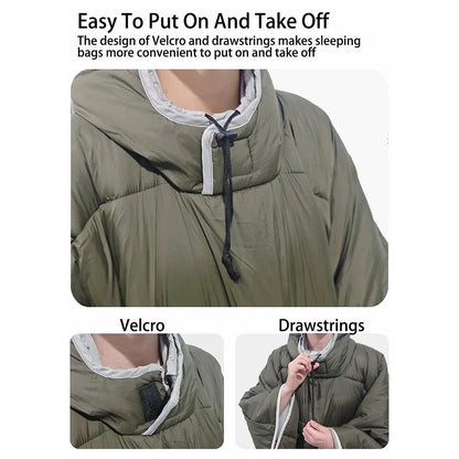 Poncho de Camping Multifonction | Chaud, Léger et Pratique pour Aventures