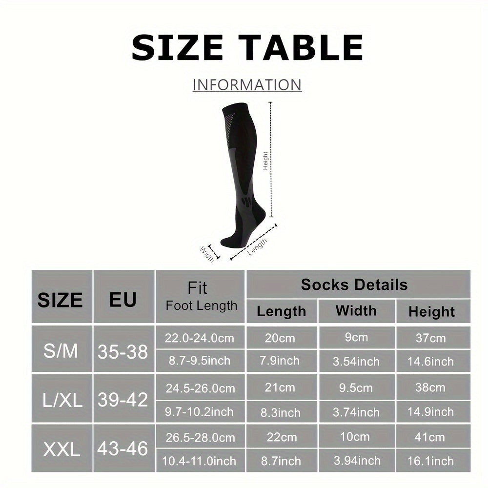 Chaussettes de Compression Sportives | Confort Respirant et Soutien Optimal
