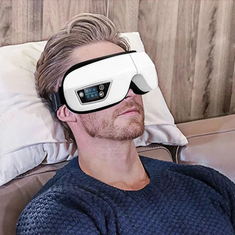 Masseur d'yeux Intelligent avec Chaleur | Relaxation et Revitalisation Instantanées