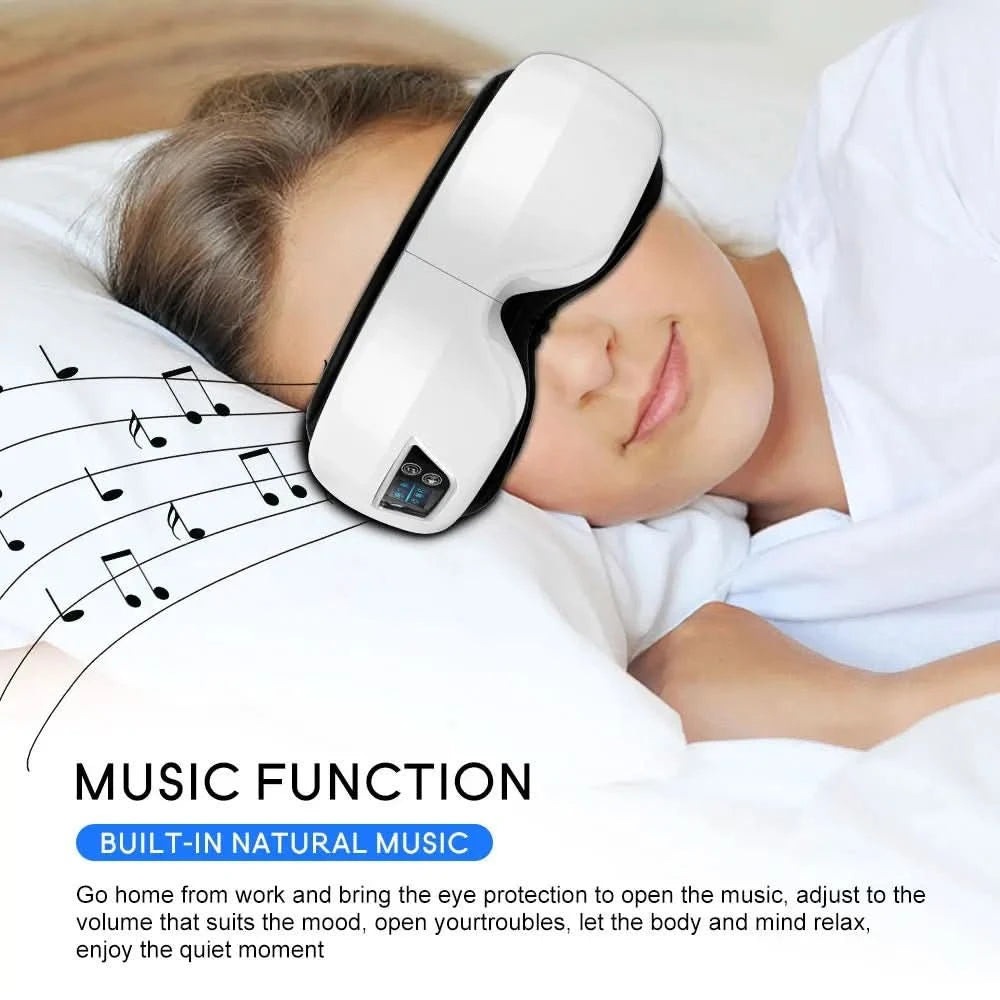 Masseur d'yeux Intelligent avec Chaleur | Relaxation et Revitalisation Instantanées