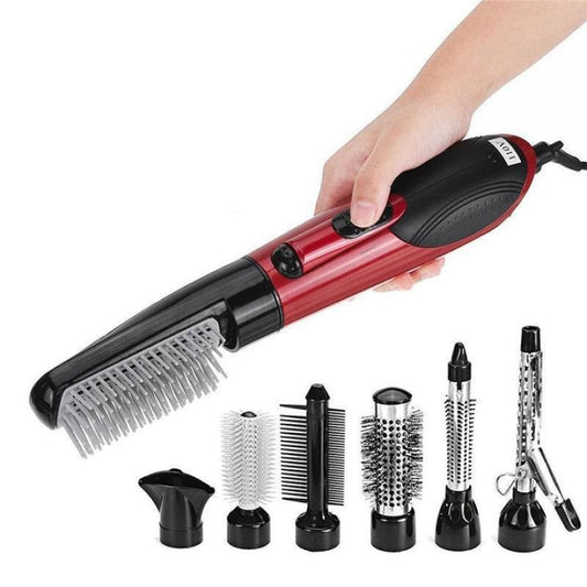 Brosse à Air Chaud Rotative | Coiffage 2-en-1 pour Volume et Brillance
