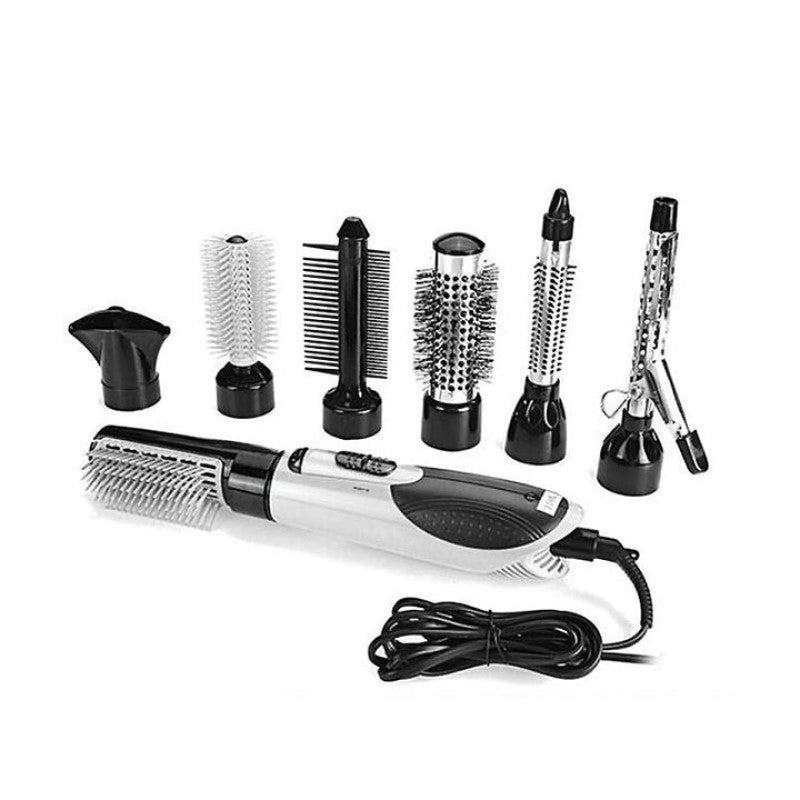 Brosse à Air Chaud Rotative | Coiffage 2-en-1 pour Volume et Brillance