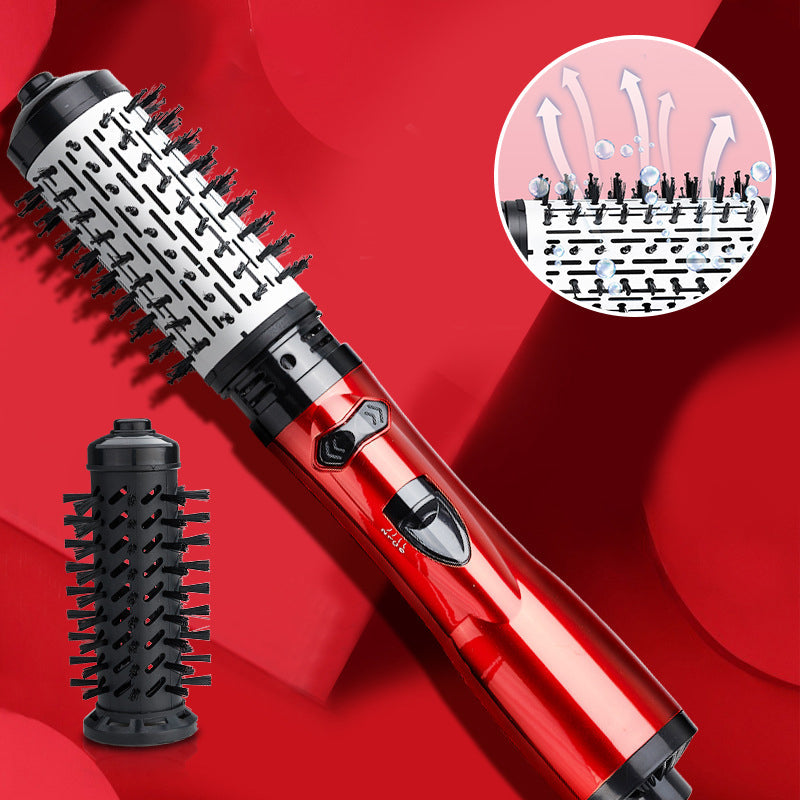 Brosse à Air Chaud Rotative | Coiffage 2-en-1 pour Volume et Brillance