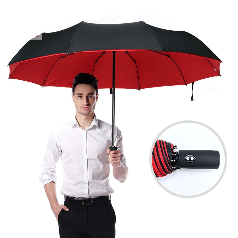 Parapluie Coupe-Vent Résistant aux Tempêtes | Protection Robuste par Tous les Temps