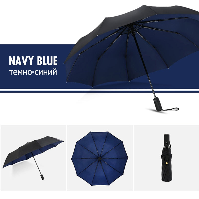 Parapluie Coupe-Vent Résistant aux Tempêtes | Protection Robuste par Tous les Temps
