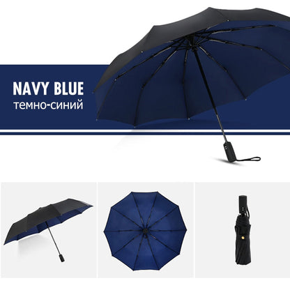 Parapluie Coupe-Vent Résistant aux Tempêtes | Protection Robuste par Tous les Temps
